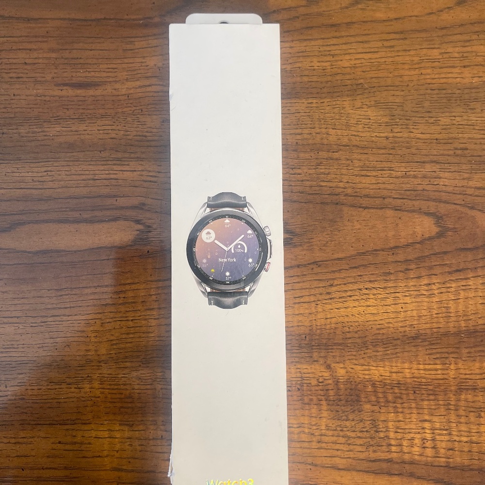New in box, never used Samsung Galaxy Watch 3,41 mm